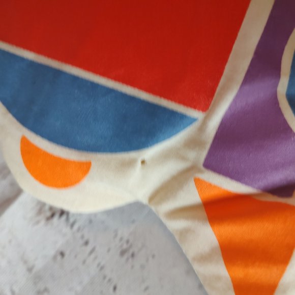 vintage Hallmark cards 1983 made in Taiwan fabric train wall hanger nursery deco - Picture 10 of 11